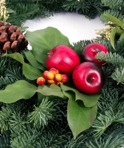 Christmas Greenery VAN ZYVERDEN 24 In. Live Fresh Cut Pacific Northwest Countryside Christmas Wreath -Christmas Tree Decorations Shop van zyverden christmas wreaths 87407 4f 1000