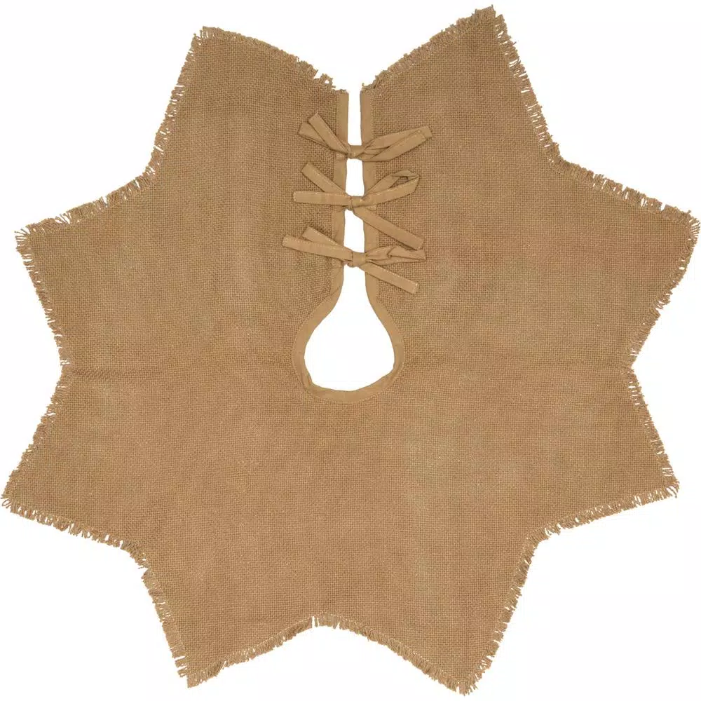 Christmas Tree Decorations VHC Brands 21 In. Burlap Natural Tan Farmhouse Christmas Decor Mini Tree Skirt 1 Christmas Tree Decorations VHC Brands 21 In. Burlap Natural Tan Farmhouse Christmas Decor Mini Tree Skirt