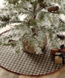 Christmas Tree Decorations VHC Brands 21 In. Weston Slate Grey Traditional Christmas Decor Mini Tree Skirt 7 Christmas Tree Decorations VHC Brands 21 In. Weston Slate Grey Traditional Christmas Decor Mini Tree Skirt -Christmas Tree Decorations Shop vhc brands christmas tree skirts collars 28899 31 1000
