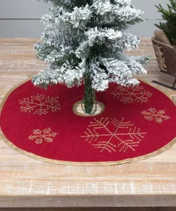 Christmas Tree Decorations VHC Brands 21 In. Revelry Brick Red Traditional Christmas Decor Mini Tree Skirt 5 Christmas Tree Decorations VHC Brands 21 In. Revelry Brick Red Traditional Christmas Decor Mini Tree Skirt -Christmas Tree Decorations Shop vhc brands christmas tree skirts collars 31994 31 1000