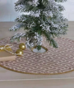 Christmas Tree Decorations VHC Brands 21 In. Magdalene Mauve Purple Glam Christmas Decor Mini Tree Skirt 7 Christmas Tree Decorations VHC Brands 21 In. Magdalene Mauve Purple Glam Christmas Decor Mini Tree Skirt -Christmas Tree Decorations Shop vhc brands christmas tree skirts collars 32037 31 1000