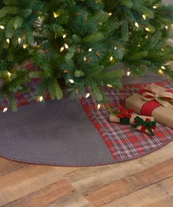 Christmas Tree Decorations VHC Brands 48 In. Anderson Cherry Red Rustic Christmas Decor Patchwork Tree Skirt 5 Christmas Tree Decorations VHC Brands 48 In. Anderson Cherry Red Rustic Christmas Decor Patchwork Tree Skirt -Christmas Tree Decorations Shop vhc brands christmas tree skirts collars 32216 31 1000