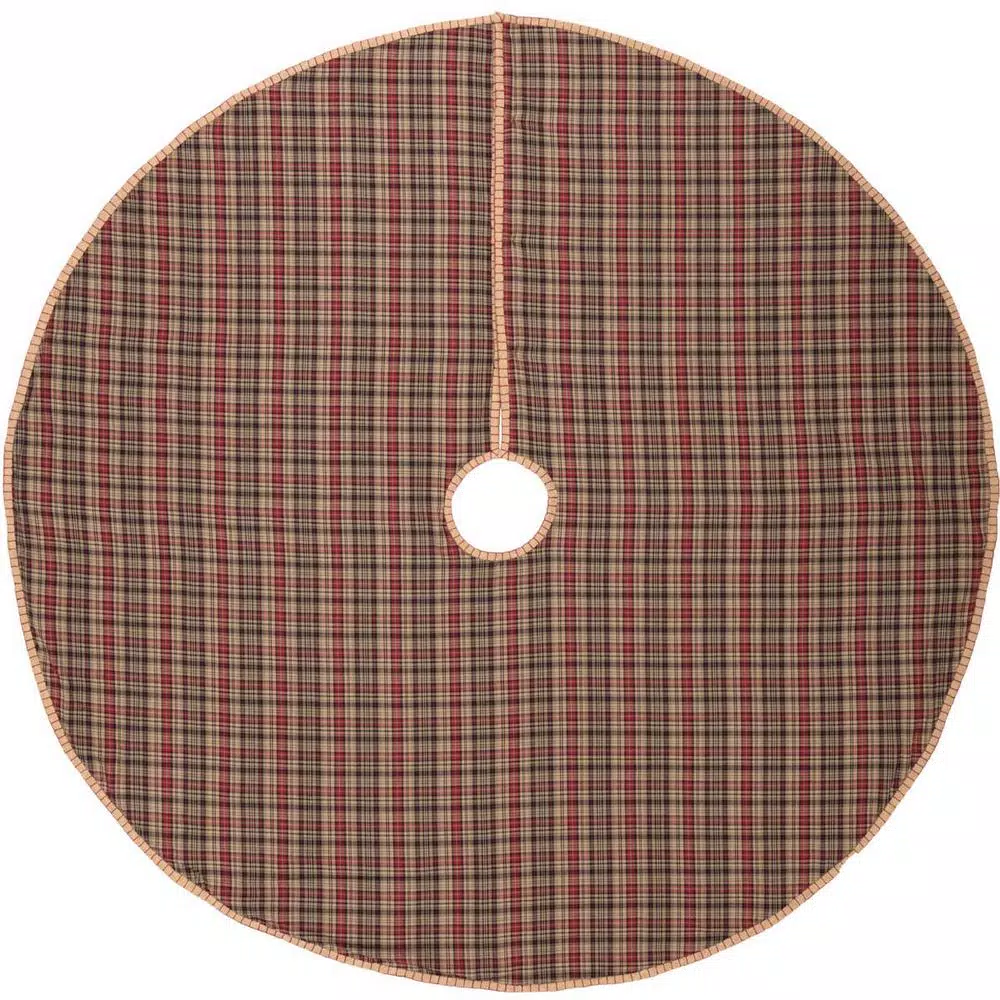 Christmas Tree Decorations VHC Brands 55 In. Clement Natural Tan Rustic Christmas Decor Tree Skirt 2 Christmas Tree Decorations VHC Brands 55 In. Clement Natural Tan Rustic Christmas Decor Tree Skirt - Image 2