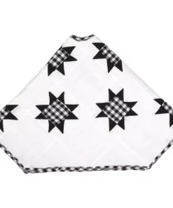 Christmas Tree Decorations VHC Brands 48 In. Black Emmie Farmhouse Christmas Decor Patchwork Tree Skirt -Christmas Tree Decorations Shop vhc brands christmas tree skirts collars 42503 4f 1000