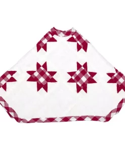 Christmas Tree Decorations VHC Brands 21 In. Red Emmie Farmhouse Christmas Decor Patchwork Tree Skirt -Christmas Tree Decorations Shop vhc brands christmas tree skirts collars 42506 4f 1000