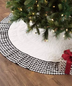 Christmas Tree Decorations VHC Brands 60 In. Black Emmie Farmhouse Christmas Decor Ruffled Tree Skirt 7 Christmas Tree Decorations VHC Brands 60 In. Black Emmie Farmhouse Christmas Decor Ruffled Tree Skirt -Christmas Tree Decorations Shop vhc brands christmas tree skirts collars 42515 31 1000