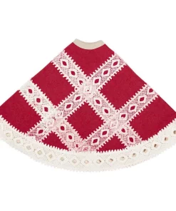 Christmas Tree Decorations VHC Brands 21 In. Red Margot Farmhouse Christmas Decor Tree Skirt 6 Christmas Tree Decorations VHC Brands 21 In. Red Margot Farmhouse Christmas Decor Tree Skirt -Christmas Tree Decorations Shop vhc brands christmas tree skirts collars 42579 4f 1000