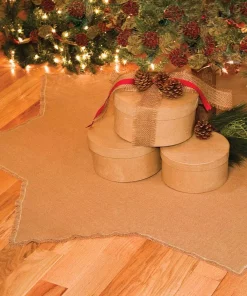 Christmas Tree Decorations VHC Brands 48 In. Burlap Natural Tan Farmhouse Christmas Decor Tree Skirt 11 Christmas Tree Decorations VHC Brands 48 In. Burlap Natural Tan Farmhouse Christmas Decor Tree Skirt -Christmas Tree Decorations Shop vhc brands christmas tree skirts collars 6176 44 1000