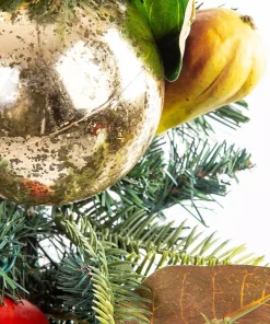 Christmas Greenery Village Lighting Company 9 Ft. Pre-Lit LED Magnolia Orchard Garland -Christmas Tree Decorations Shop village lighting company christmas garland v 20681 44 1000