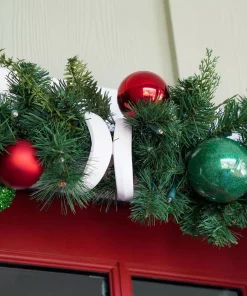 Christmas Greenery Village Lighting Company 9 Ft. Pre-Lit LED Christmas Cheer Garland -Christmas Tree Decorations Shop village lighting company christmas garland v 20708 1f 1000