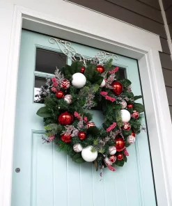 Christmas Greenery Village Lighting Company 30 In. Pre-Lit LED Nordic Wreath 8 Christmas Greenery Village Lighting Company 30 In. Pre-Lit LED Nordic Wreath -Christmas Tree Decorations Shop village lighting company christmas wreaths v 20712 1f 1000