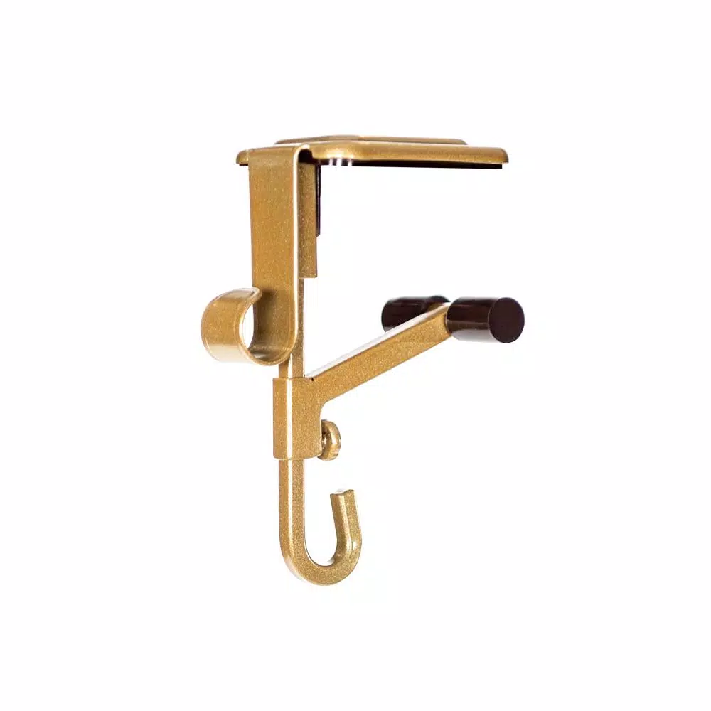 Indoor Christmas Decorations Village Lighting Company Gold Mantle Garland And Stocking Holder 3-Pack 3 Indoor Christmas Decorations Village Lighting Company Gold Mantle Garland And Stocking Holder 3-Pack - Image 3