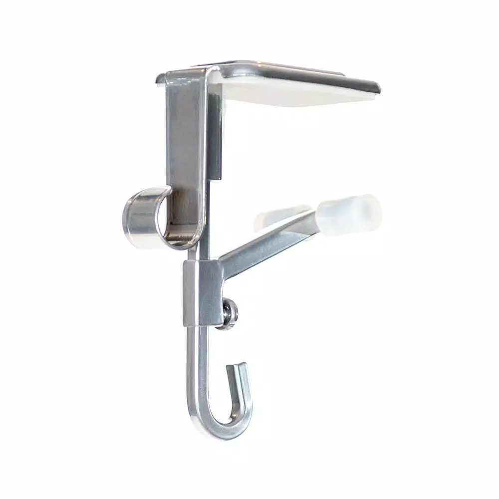 Indoor Christmas Decorations Village Lighting Company Silver Mantle Garland And Stocking Holder 3-Pack 3 Indoor Christmas Decorations Village Lighting Company Silver Mantle Garland And Stocking Holder 3-Pack - Image 3