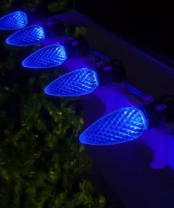 Christmas Lights Wintergreen Lighting OptiCore C9 LED Blue Faceted Christmas Light Bulbs (25-Pack) 8 Christmas Lights Wintergreen Lighting OptiCore C9 LED Blue Faceted Christmas Light Bulbs (25-Pack) -Christmas Tree Decorations Shop wintergreen lighting christmas light bulbs 72649 4f 1000