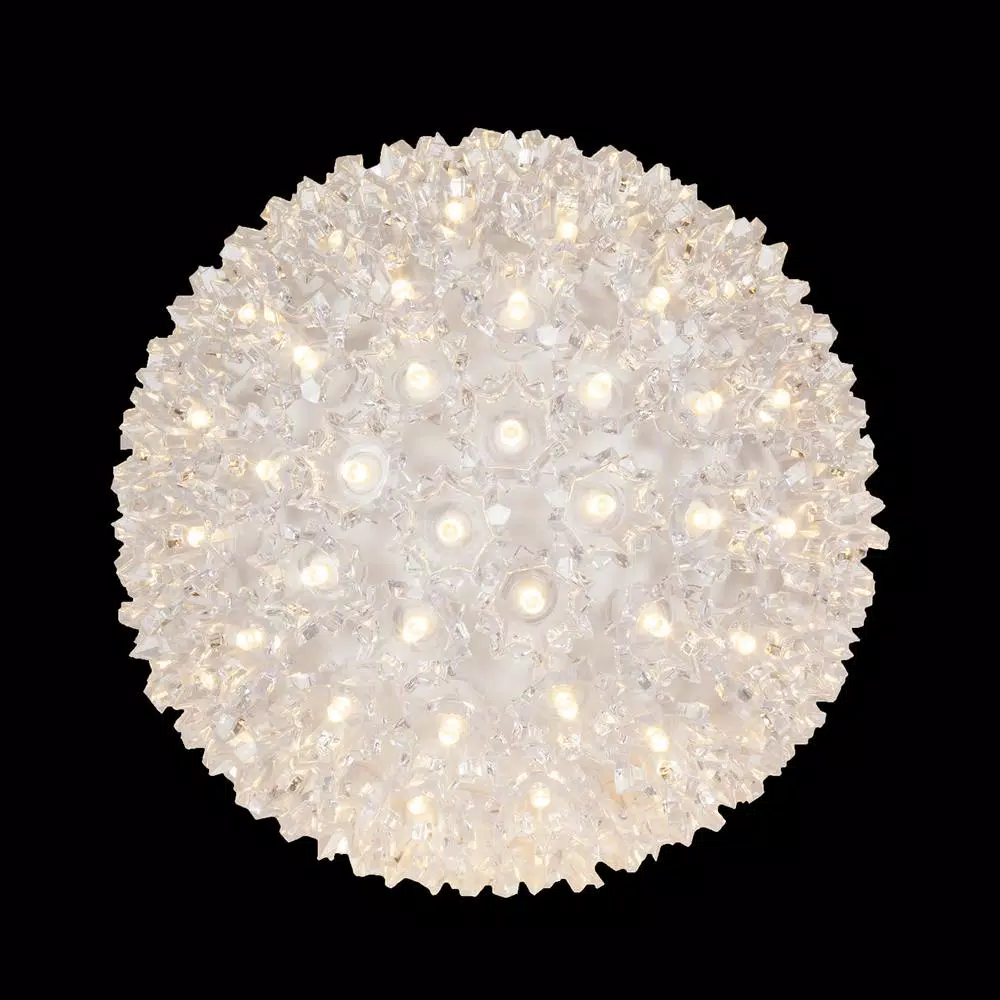 Christmas Lights Wintergreen Lighting 7.5 In. 120-Light LED Warm White Decorative Starlight Sphere 1 Christmas Lights Wintergreen Lighting 7.5 In. 120-Light LED Warm White Decorative Starlight Sphere