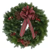 Christmas Greenery Worcester Wreath 20 In. Balsam Fir Highland Fresh Wreath : Multiple Ship Weeks Available