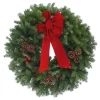 Christmas Greenery Worcester Wreath 24 In. Balsam Fir Classic Fresh Wreath : Multiple Ship Weeks Available