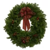 Christmas Greenery Worcester Wreath 30 In. Balsam Fir Highland Fresh Wreath : Multiple Ship Weeks Available