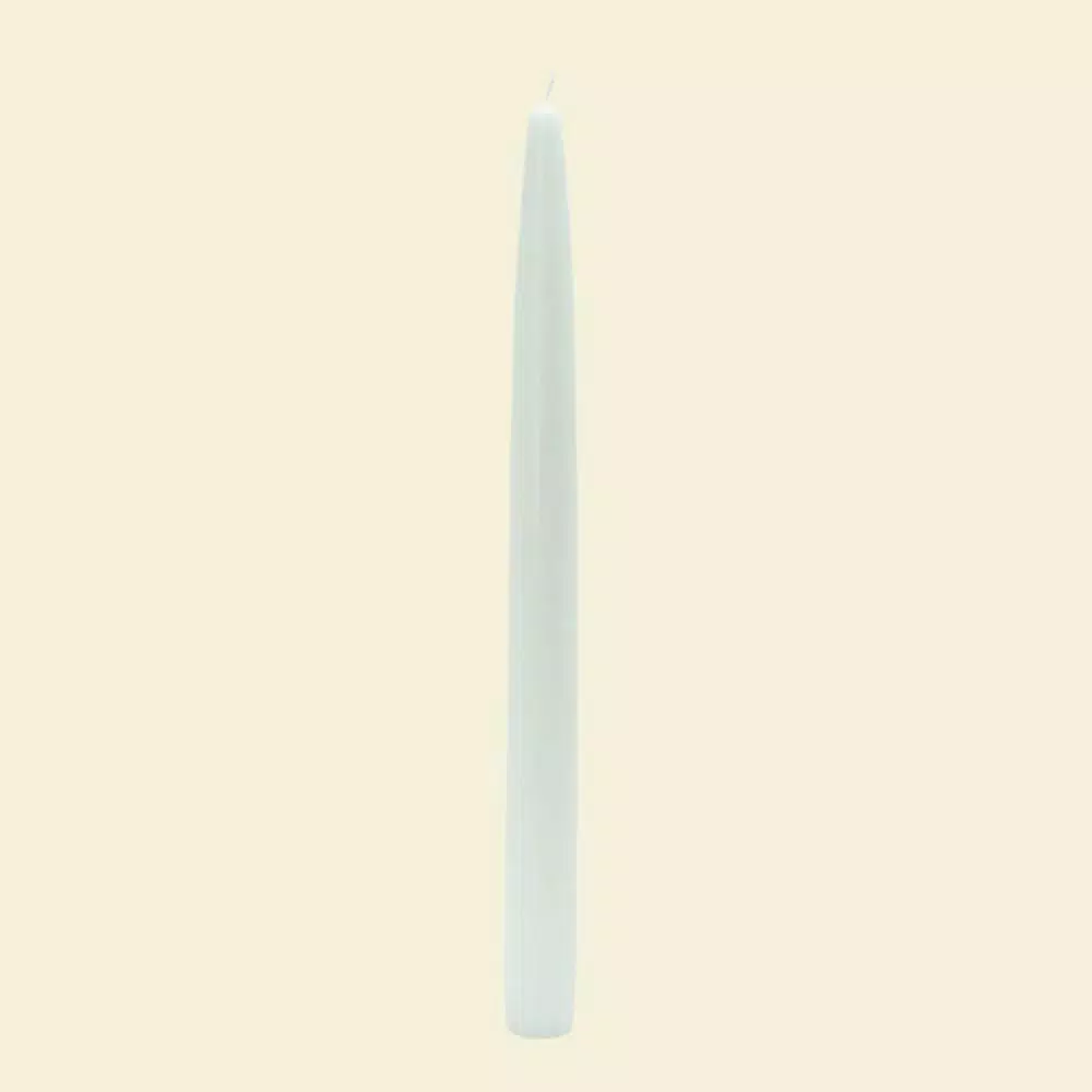 Indoor Christmas Decorations Zest Candle 10 In. White Taper Candles (12-Set) 2 Indoor Christmas Decorations Zest Candle 10 In. White Taper Candles (12-Set) - Image 2