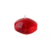 Indoor Christmas Decorations Zest Candle 1.75 In. Clear Red Gel Floating Candles (Box Of 12)