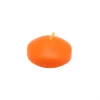 Indoor Christmas Decorations Zest Candle 1.75 In. Orange Floating Candles (Box Of 24)