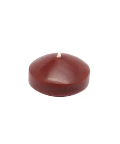 Indoor Christmas Decorations Zest Candle 1.75 In. Brown Floating Candles (Box Of 24)