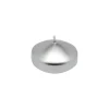 Indoor Christmas Decorations Zest Candle 1.75 In. Metallic Silver Floating Candles (Box Of 24)