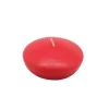Indoor Christmas Decorations Zest Candle 3 In. Ruby Red Floating Candles (Box Of 12)