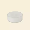 Indoor Christmas Decorations Zest Candle 2.25 In. White Mega Oversized Tealights Candles (12-Box)