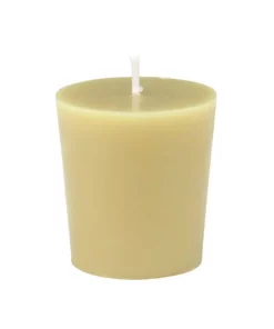 Indoor Christmas Decorations Zest Candle 1.75 In. Sage Green Votive Candles (12-Box)